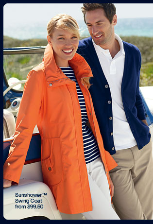 Waterproof SunShower helps you stay dry in STYLE.
