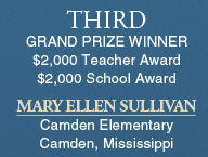 Third  Grand Prize Winner Mary Ellen Sullivan