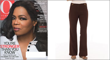 Comfort Waist Jackie Bootcut Flannel Wool Pant