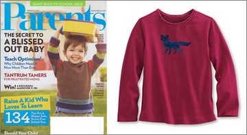 Girls' Long Sleeve Sequin Top