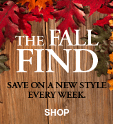The Fall Find - Save on a new stylel every week