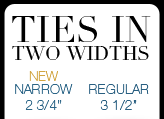 New Narrow 2 3/4