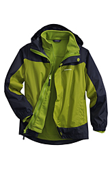 Lands' End Little Kids' Navigator Systems Packable Rain Jacket
