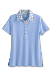 Perfect 384147 CS Women Regular Short Sleeve Woven