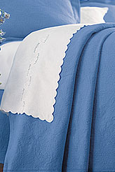 Lands' End Classic Paisley Matelassé Bedding