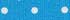 South Sea Blue Mini Dots