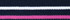 Navy/Palm Pink Stripe