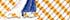 Light Orange Sailboat Stripe