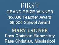 First Grand Prize Winner Mary Ladner