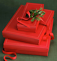 Red Gift Boxes
