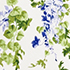 Ivory/Blue Blooms
