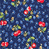 Cherries/Deep Sea Navy Floral