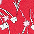 Compass Red Wispy Floral