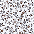 Micro Brown Floral