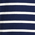 Deep Sea/Ivory Breton Stripe