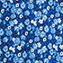 Deep Sea/Blue Ditsy Floral
