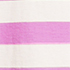 Ivory/Aster Pink Bold Stripe