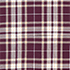 Lush Burgundy/Tan Plaid