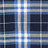 Muted Blue/Ivory Windowpane