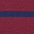 Burgundy/Navy Breton Stripe