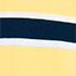 Golden Pineapple/Navy Stripe
