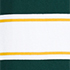 Pine/White/Gold Stripe