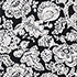 Black/Ivory Floral Medley