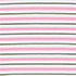 White/Seaside Pink Stripe