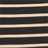 Black/Almond Tan Breton Stripe
