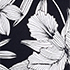 Small Linear Floral/Black