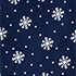 Snowflake/Deep Sea Navy