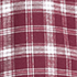 Rich Burgundy/Ivory Plaid