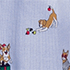 Holiday Dogs/Blue Stripe