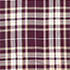 Lush Burgundy/Tan Plaid