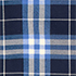 Muted Blue/Ivory Windowpane