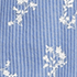 Ivory Floral/Cobalt Stripe