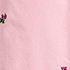 Crisp Pink Floral Embroidery