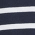 Navy/White Placed Stripe
