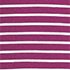 Raspberry/White Narrow Stripe