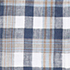 Light Indigo Blue/Tan Plaid