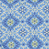 Lake Blue/Egret Geo Floral
