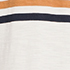 Ivory/Butter Brown Stripe