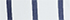 White/Navy Classic Stripe