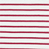 Ivory/Cherry Jam Rail Stripe