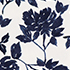 Ivory/Navy Graphic Floral