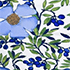 Floral Blossom/White/Blue