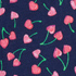 Cherries/Navy
