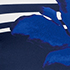 Blue Stripe Floral Placement