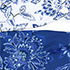 White/Blue Vintage Floral Mix