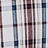 Ivory/Merlot Plaid